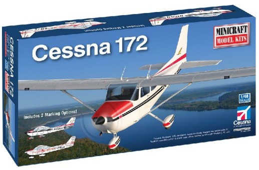 Minicraft 11686 1/48 Cessna 172 Skyhawk Aircraft