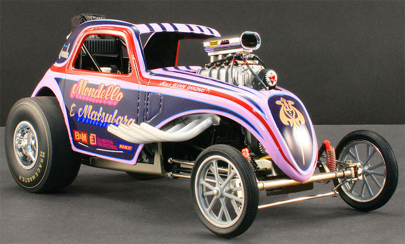Acme A1800815 1/18 Scale Mondello & Matsubara Striped Altered Dragster Limited Edition