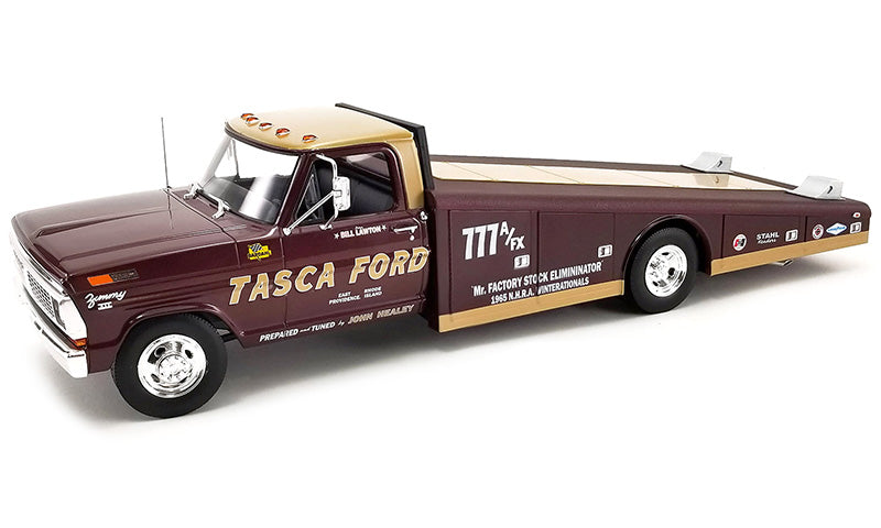 Acme A1801415 1/18 Scale Tasca Ford - 1970 Ford F-350 Ramp Truck