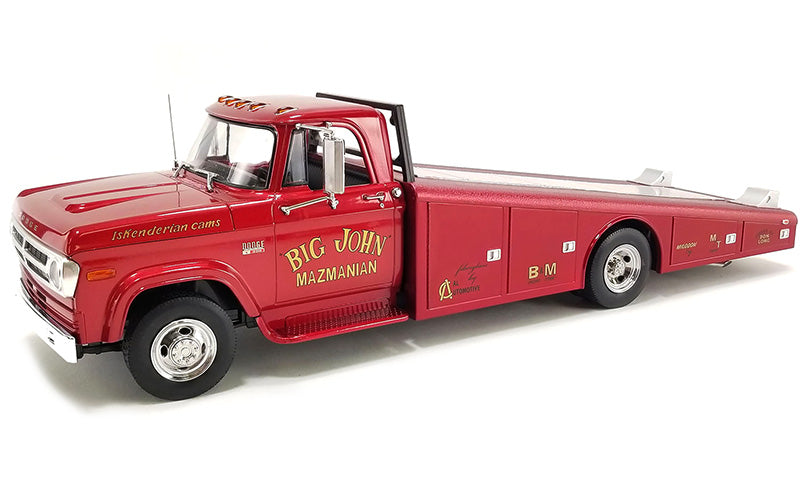 Acme A1801915 1/18 Scale Big John Mazmanian - 1970 Dodge D-300 Ramp
