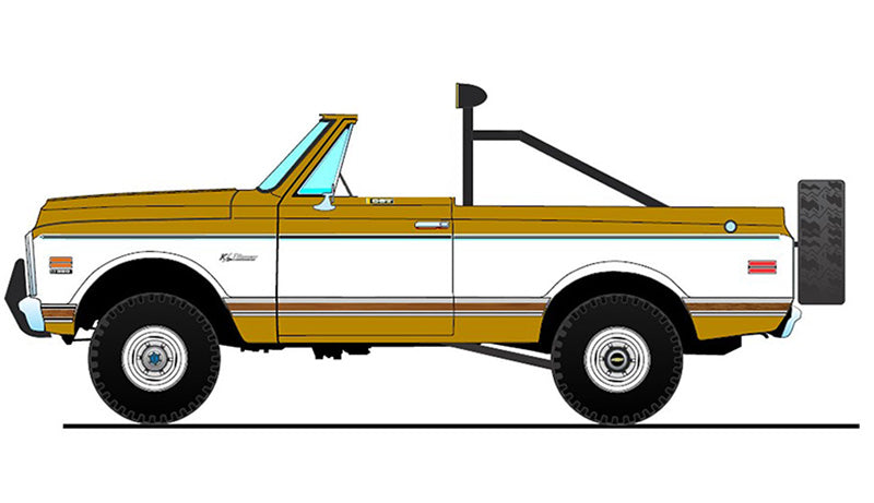 Acme A1807713 1/18 Scale 1970 Chevrolet K5 Offroad Blazer