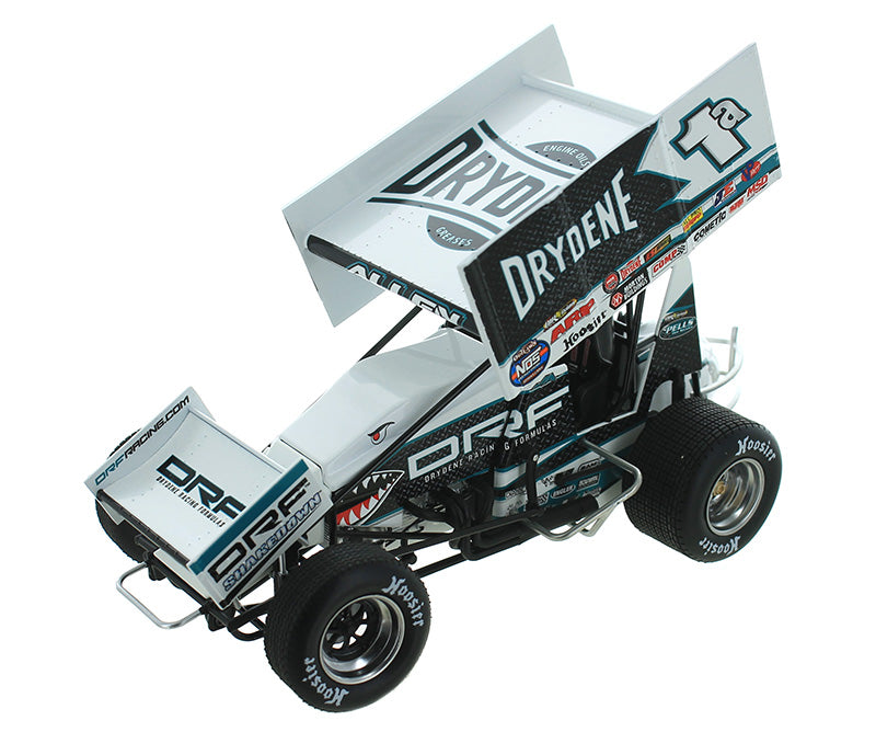 Acme A1809516 1/18 Scale 2021 #1A Drydene / Shark Racing Sprint Car
