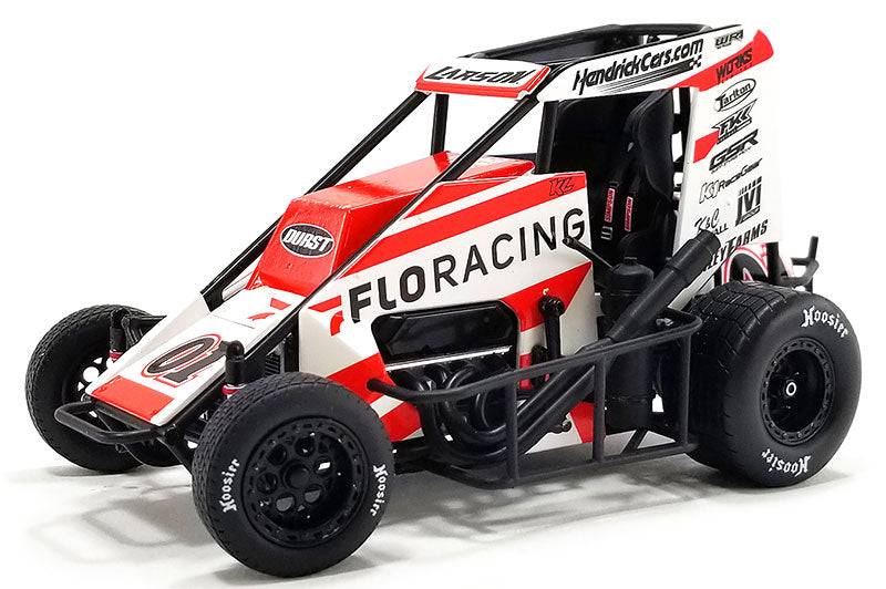 Acme A1810122 1/18 Scale 2022 #01 FLO Racing Midget Sprint Car