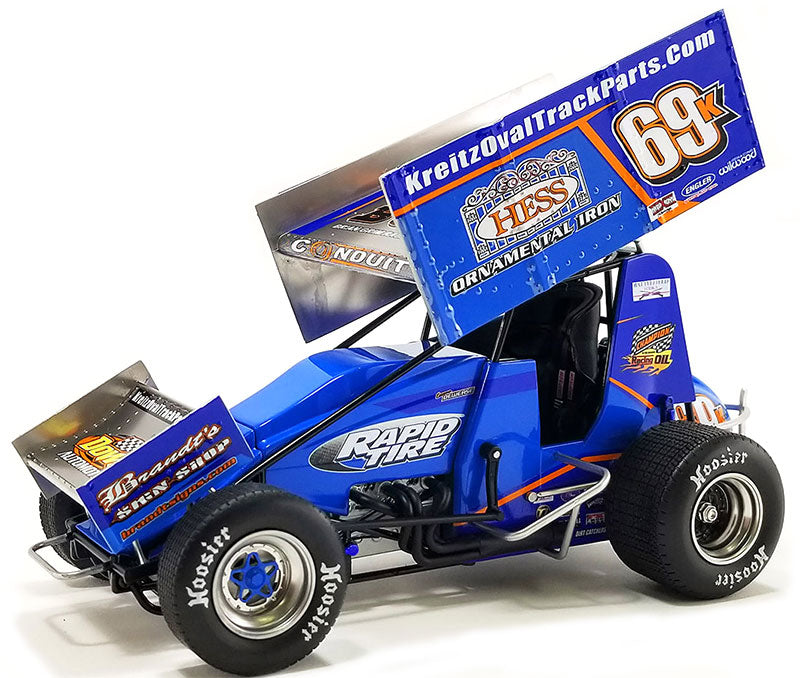 Acme A1822008 1/18 Scale 2022 #69K Shannauer Plumbing / Hess Iron Sprint