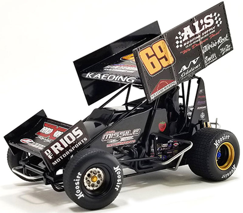 Acme A1822010 1/18 Scale 2022 #69 Kaeding Performance Sprint Car