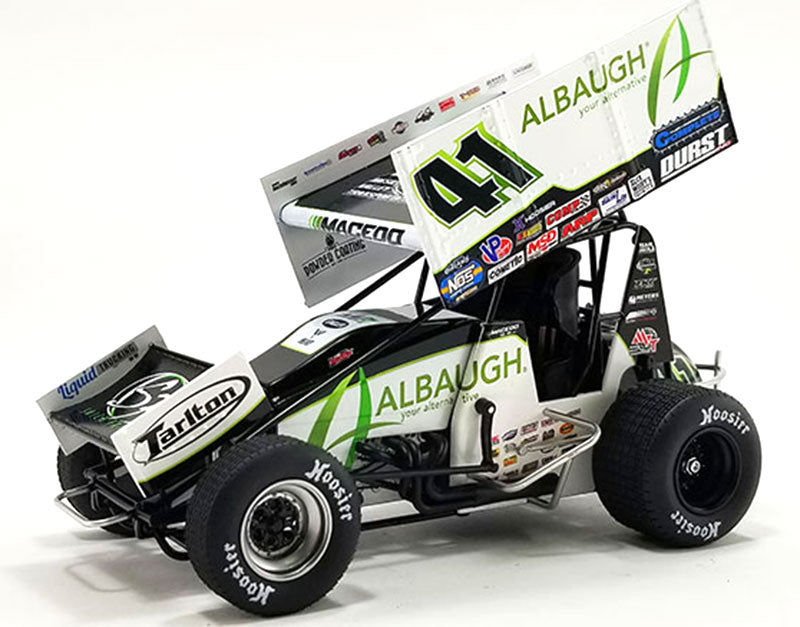 Acme A1822011 1/18 Scale 2022 #41 Albaugh / MVT Sprint Car