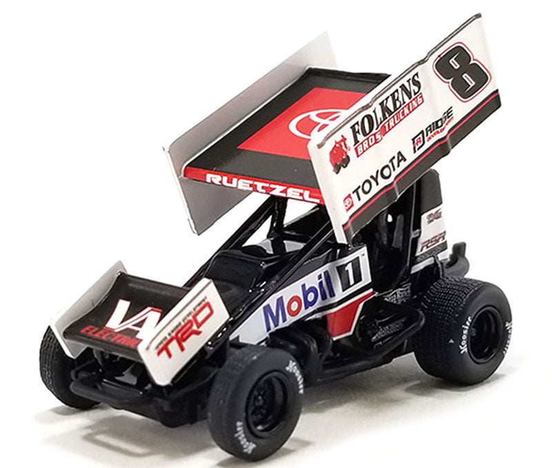Acme A6422015 1/64 Scale 2022 #8 Toyota / Mobil 1 Sprint Car