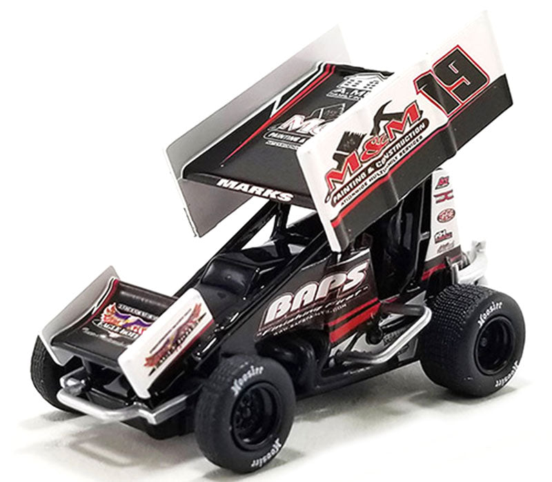 Acme A6422016 1/64 Scale 2022 #19 Murray-Marks Motorsports Sprint Car