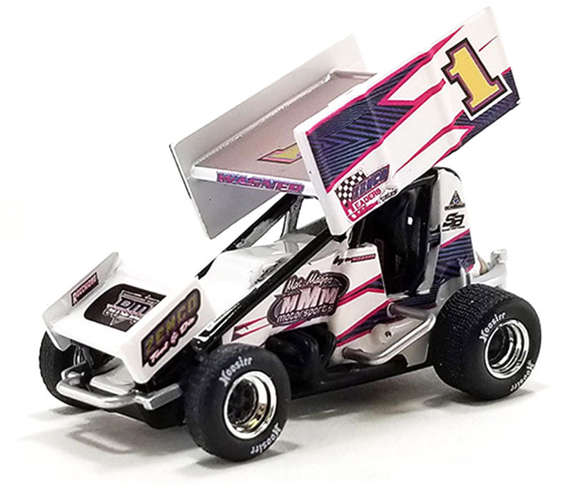 Acme A6422017 1/64 Scale 2022 #1 Zemco Sprint Car
