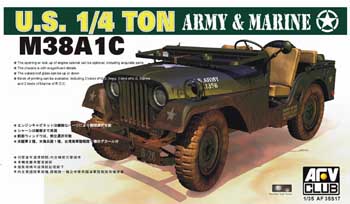 AFV Club 35S17 1/35 US M38A1C 1/4-Ton Jeep