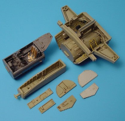 Aires 4148 1/48 Me262A Wheel Bay & Cockpit Set For TAM