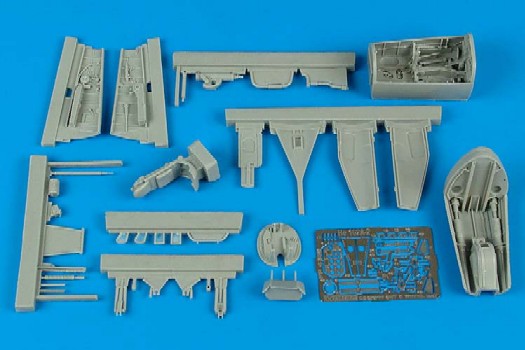 Aires 4359 1/48 He162A Cockpit Set & Wheel Bay For TAM