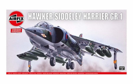 Airfix 18001 1/24 Hawker Siddeley Harrier GR1 Aircraft