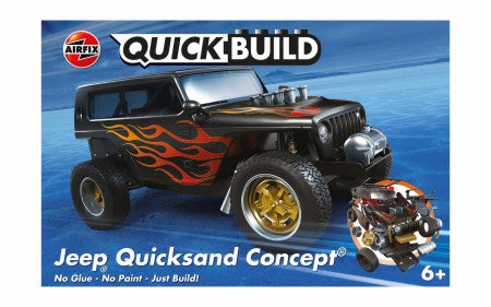 Airfix J6038 Quick Build Quicksand Concept Jeep (Snap)