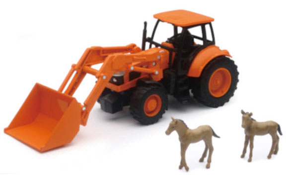 New-Ray AS-05685-C 1/32 Scale Kubota Farm Tractor