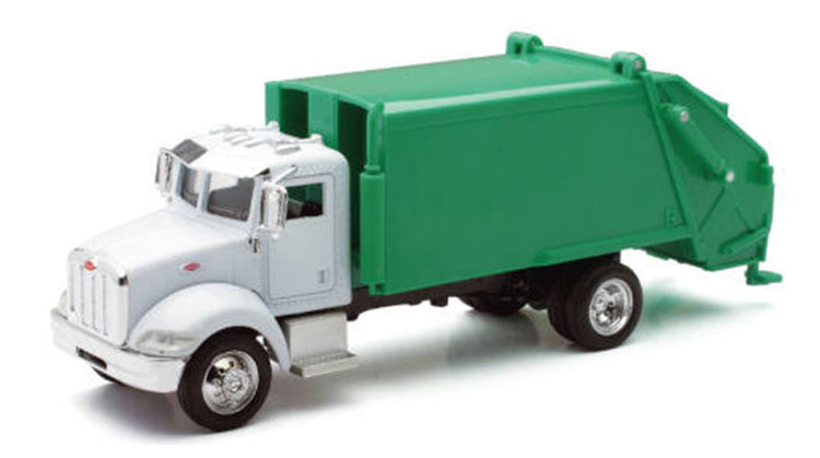 New-Ray AS-15533A-4 1/43 Scale Peterbilt 335 Garbage Truck