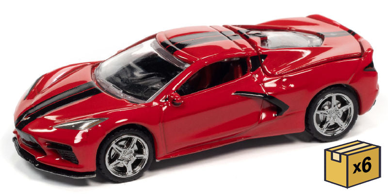 Auto World AWSP084-A-CASE 1/64 Scale 2020 Chevrolet Corvette
