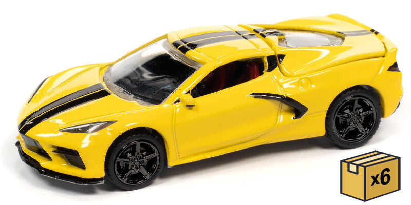 Auto World AWSP084-B-CASE 1/64 Scale 2020 Chevrolet Corvette