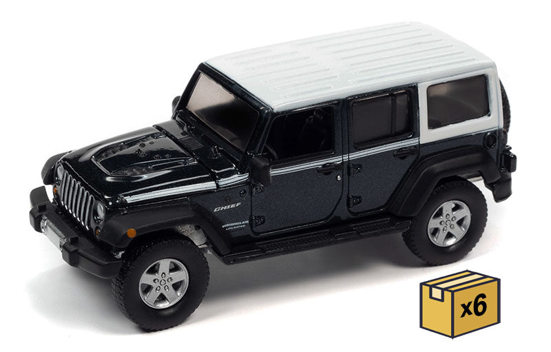 Auto World AWSP108-B-CASE 1/64 Scale 2017 Jeep Wrangler Chief Edition
