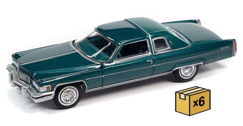 Auto World AWSP109-A-CASE 1/64 Scale 1975 Cadillac Coupe DeVille