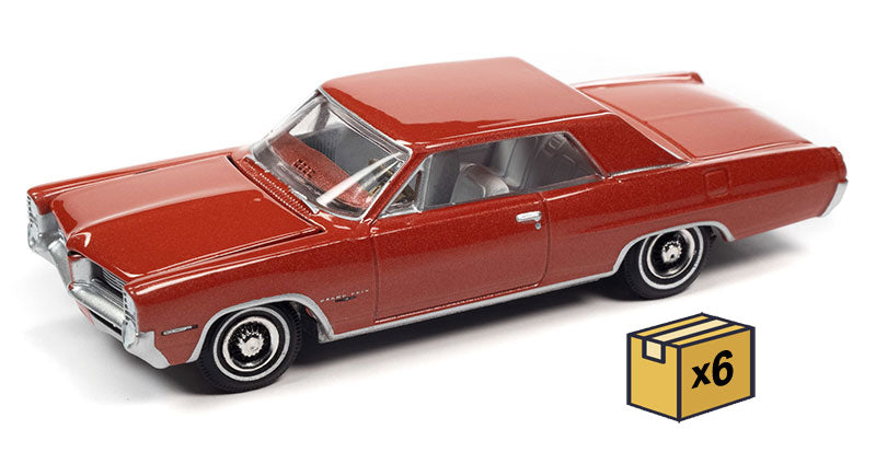 Auto World AWSP110-A-CASE 1/64 Scale 1964 Pontiac Grand Prix Royal Bobcat
