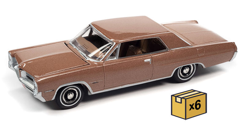 Auto World AWSP110-B-CASE 1/64 Scale 1964 Pontiac Grand Prix Royal Bobcat