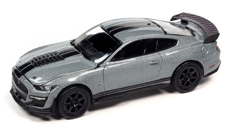 Auto World AWSP114-B 1/64 Scale 2021 Shelby GT500 - Carbon Edition