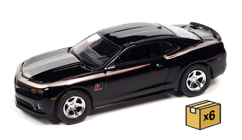 Auto World AWSP115-B-CASE 1/64 Scale 2010 Hurst Chevrolet Camaro