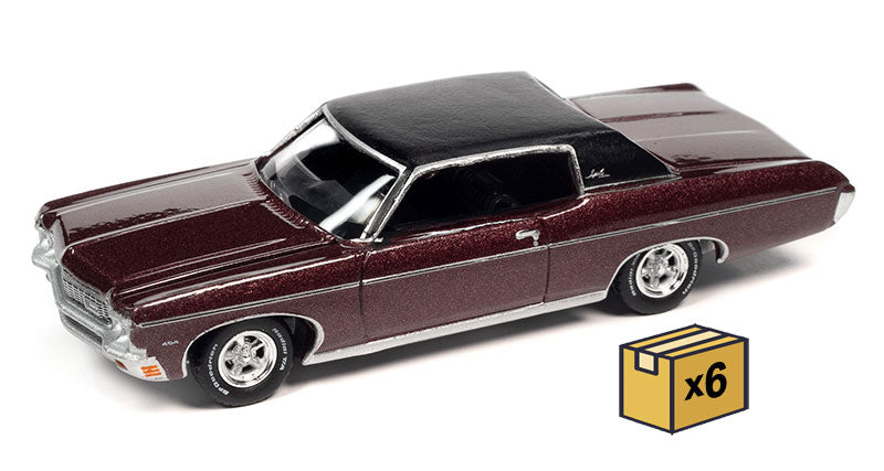 Auto World AWSP118-A-CASE 1/64 Scale 1970 Chevrolet Impala
