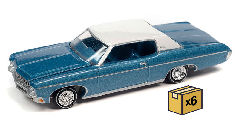 Auto World AWSP118-B-CASE 1/64 Scale 1970 Chevrolet Impala Lowrider