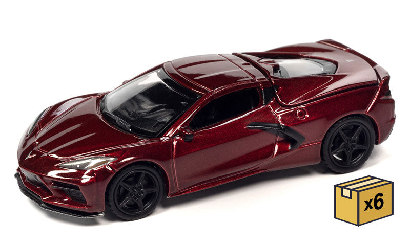 Auto World AWSP124-A-CASE 1/64 Scale 2020 Chevrolet Corvette
