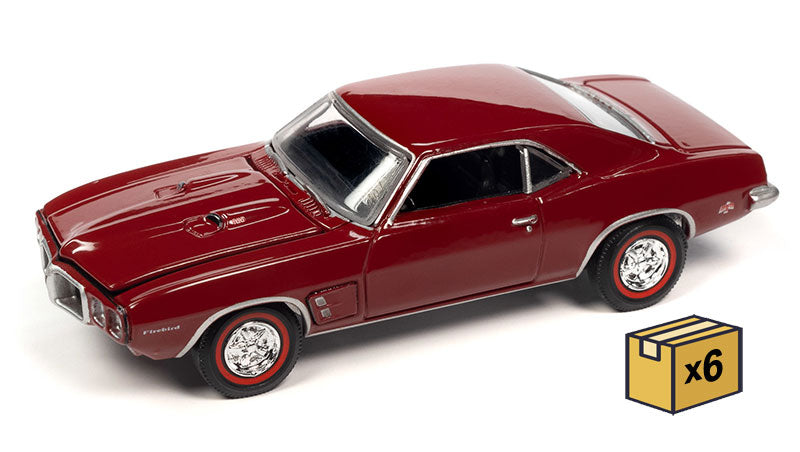 Auto World AWSP133-B-CASE 1/64 Scale 1969 Pontiac Firebird