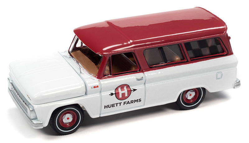 Auto World AWSP147 1/64 Scale Huett Farms - 1965 Chevrolet Suburban