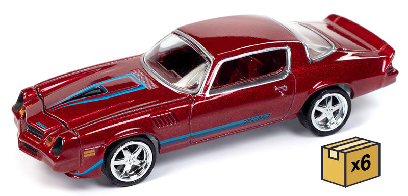 Auto World AWSP155-CASE 1/64 Scale 1979 Chevrolet Camaro Z28