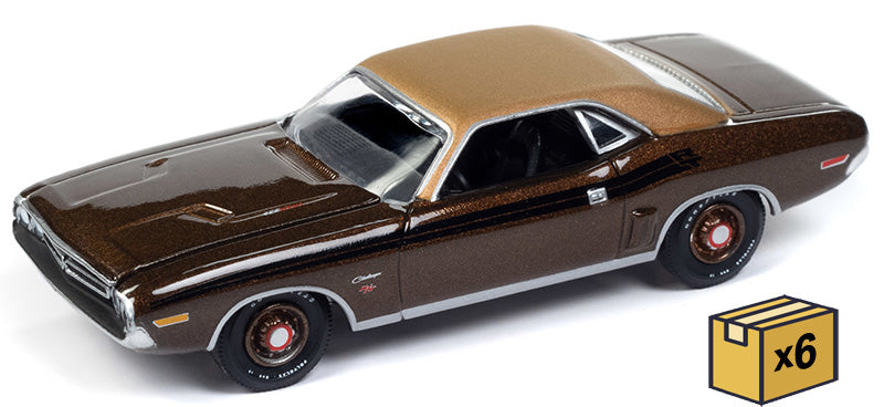 Auto World AWSP160-CASE 1/64 Scale 1971 Dodge Challenger R/T