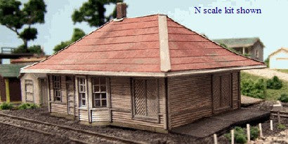 Blair Line 88 N Leeton Train Depot w/Ramp Kit