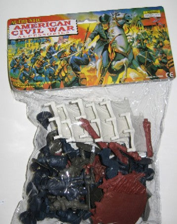 Playsets 98512 54mm Civil War Figures & Accessories Playset (49pcs) (Bagged) (Americana)