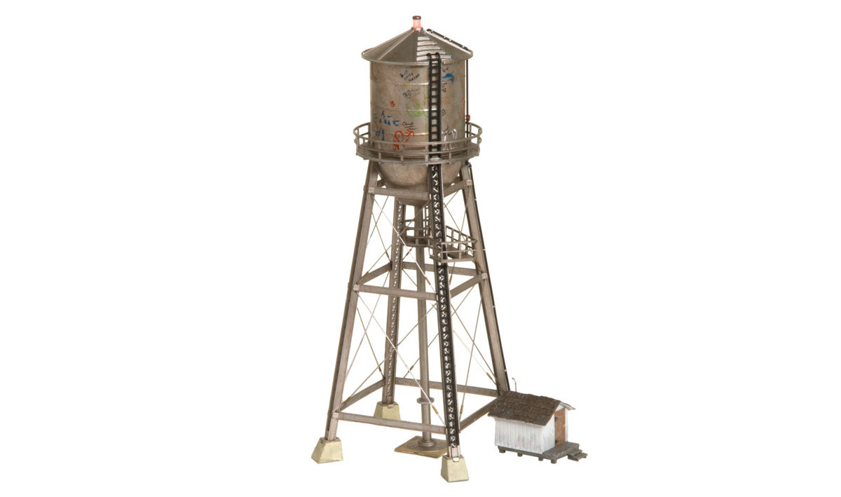 Woodland Scenics 4954 N Scale Rustic Water Tower - Built-&-Ready(R) Landmark Structure -- Assembled 2 1/8 x 2 17/32 x 5 1/2" 5.39 x 6.42 x 13.9 cm