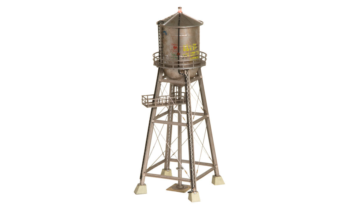 Woodland Scenics 5866 O Scale Rustic Water Tower - Built-&-Ready(R) Landmark Structure -- Assembled