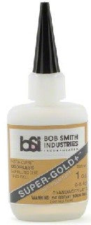 Bob Smith Industries 127 Super-Gold+ Gap Filling CA Glue 1oz