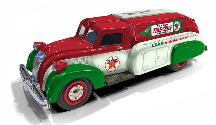 Round 2 CP7561 1/38 Scale Texaco - 1939 Dodge Airflow Tanker Truck