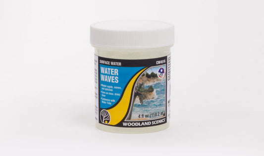 Woodland Scenics 4516 All Scale Surface Water - Water System -- Water Waves - 4oz 118mL
