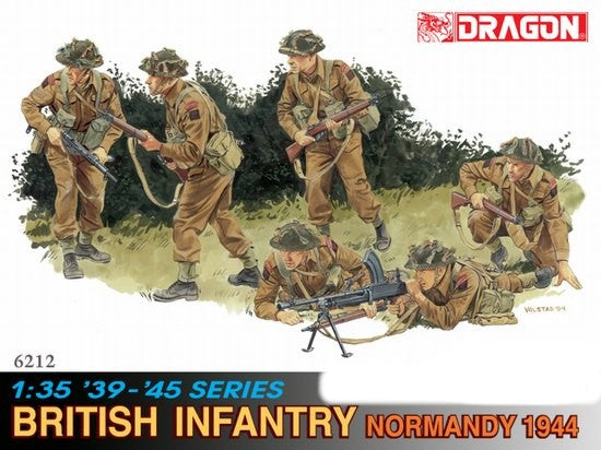 Dragon Models 6212 1/35 British Infantry Normandy 1944 (6)