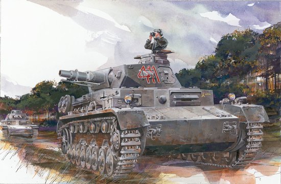 Dragon Models 6265 1/35 PzKpfw IV Ausf D Tank (3 in 1)