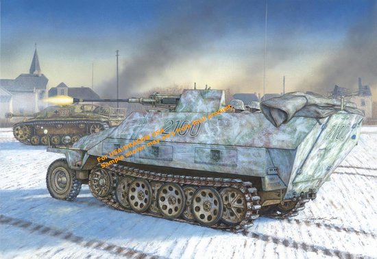 Dragon Models 6292 1/35 SdKfz 251/17 Ausf D Tank w/2cm Flak 38 Gun