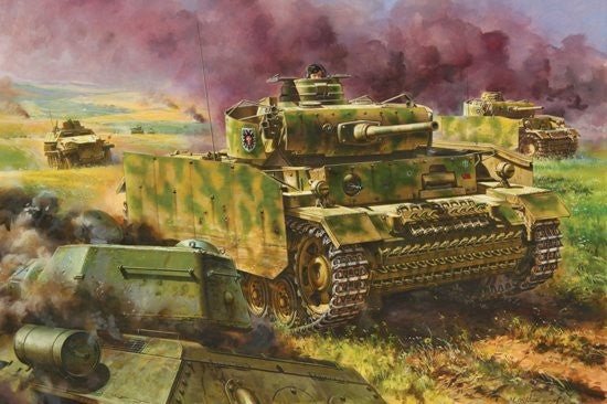 Dragon Models 6604 1/35 PzKpfw III Ausf M Tank w/Side-Skirt Armor Kursk 1943