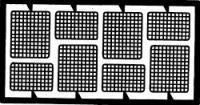 Detail Master 2032 1/24-1/25 Rectangular Headlight Screens