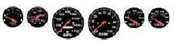 Detail Master 2303BLK 1/24-1/25 Performance Gauges (Black)