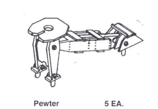 Details West 1004 HO Piggyback Trailer Hitch (5)