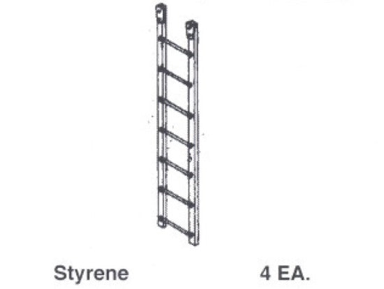 Details West 1006 HO 7-Rung Ladders (4)